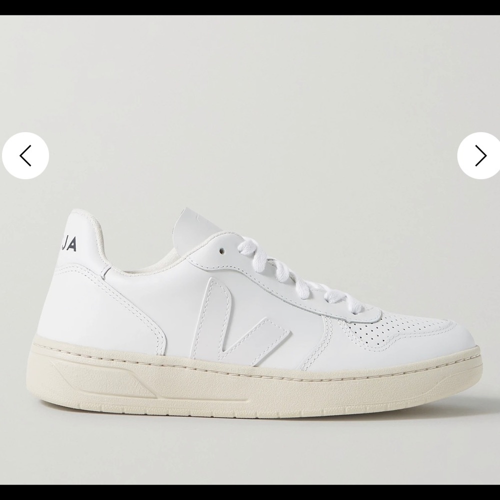 VEJA V10 EXTRA WHITE SNEAKERS